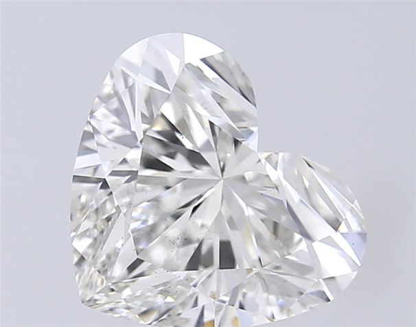 4.01ct Heart Shape VS1 D 9.41 x 11.12 x 6.57mm LG Diamond w/ IGI