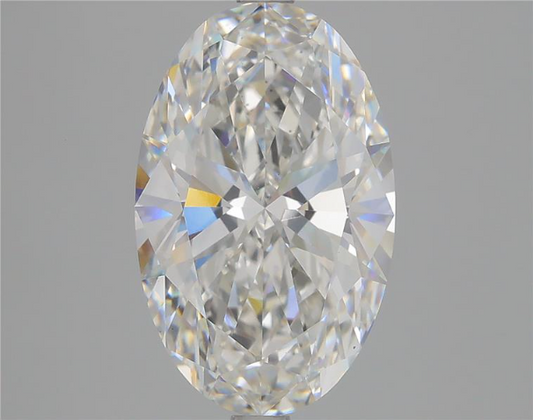 4.54ct Oval VS1 G 14.60 x 9.17 x 5.43mm LG Diamond w/ IGI