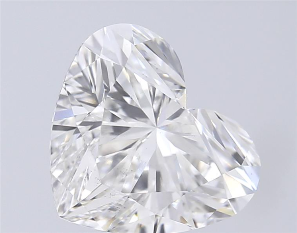 3.58ct Heart Shape VS2 G 9.12 x 10.70 x 6.32mm LG Diamond w/ IGI