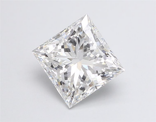 3.31ct Princess VS1 G 8.25 x 8.07 x 5.82mm LG Diamond w/ IGI