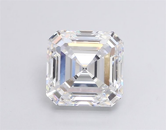 3.02ct Asscher VS1 D 7.99 x 7.93 x 5.18mm LG Diamond w/ IGI