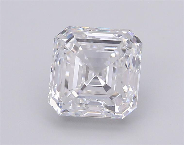 4.58ct Asscher VS1 D 9.25 x 8.79 x 5.76mm LG Diamond w/ IGI