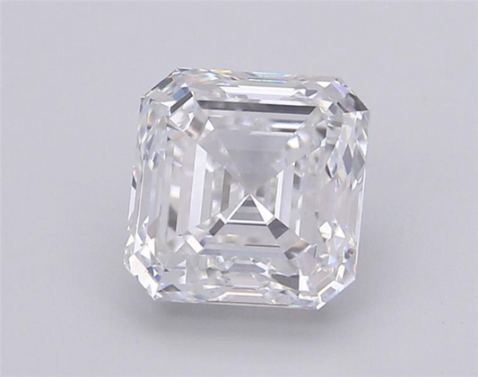 4.58ct Asscher VS1 D 9.25 x 8.79 x 5.76mm LG Diamond w/ IGI