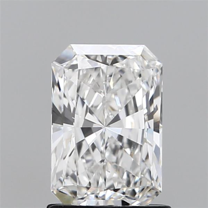 1.24ct Radiant VS1 F 7.89 x 5.34 x 3.50mm LG Diamond w/ IGI