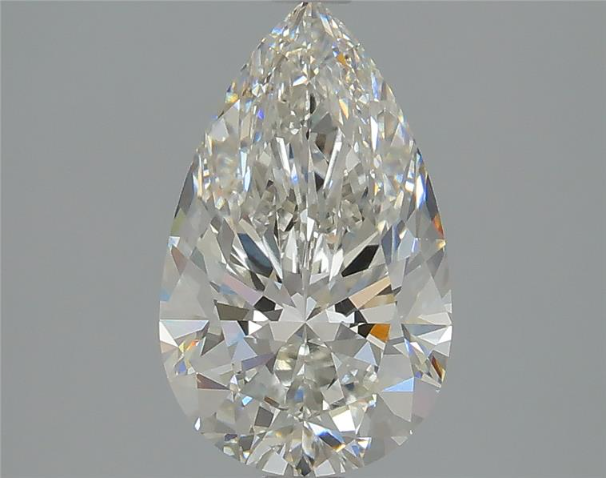 2.11ct Pear Shape VVS2 G 11.42 x 6.92 x 4.42mm LG Diamond w/ IGI