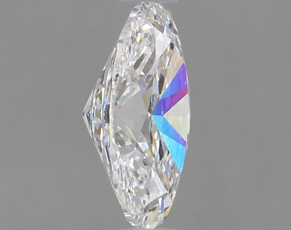 1.15ct Oval VVS2 D 8.56 x 5.89 x 3.66mm LG Diamond w/ IGI