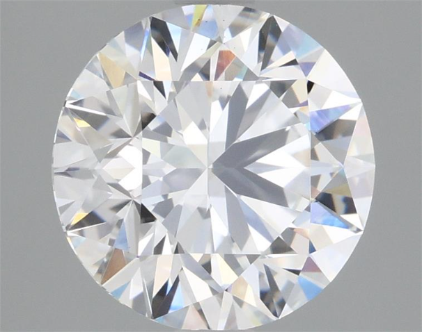 2.74ct Round VS1 E 9.06 x 9.05 x 5.48mm LG Diamond w/ IGI