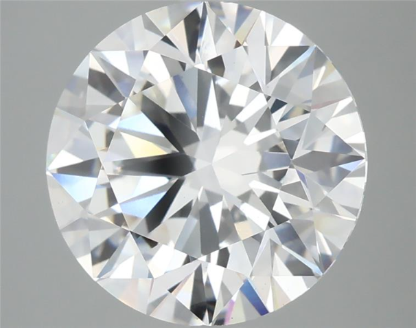 4.81ct Round VS1 F 10.88 x 10.84 x 6.65mm LG Diamond w/ IGI