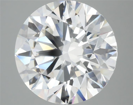 4.81ct Round VS1 F 10.88 x 10.84 x 6.65mm LG Diamond w/ IGI