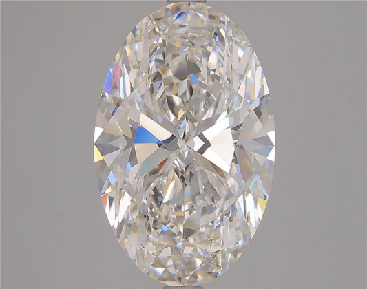 5.12ct Oval VS1 G 14.75 x 9.34 x 5.87mm LG Diamond w/ IGI