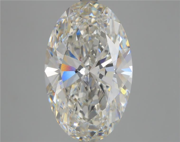 7.12ct Oval VS1 G 16.73 x 10.47 x 6.41mm LG Diamond w/ IGI