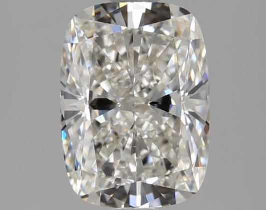 2.11ct Cushion VVS2 G 9.16 x 6.61 x 4.42mm LG Diamond w/ IGI