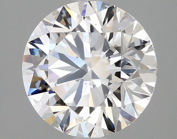 2.41ct Round VS1 E 8.55 x 8.53 x 5.30mm LG Diamond w/ IGI