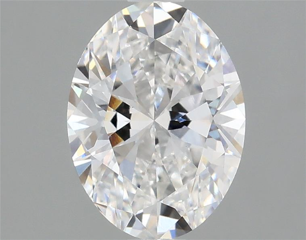 1.42ct Oval VVS2 D 8.81 x 6.56 x 3.99mm LG Diamond w/ IGI