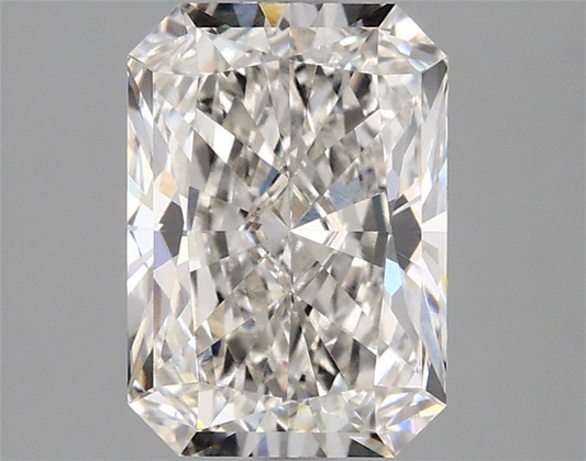 2.35ct Radiant VVS1 G 9.36 x 6.58 x 4.39mm LG Diamond w/ IGI