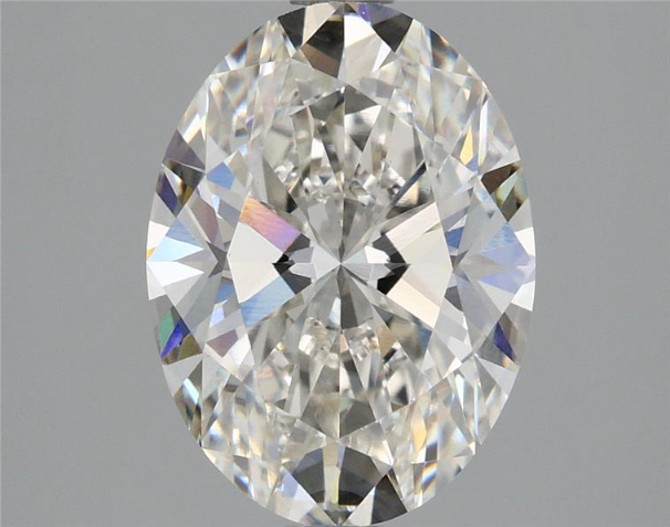 2.79ct Oval VVS2 G 10.93 x 8.05 x 5.01mm LG Diamond w/ IGI