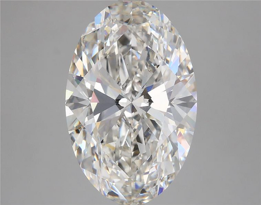 6.02ct Oval VS1 G 15.60 x 9.95 x 6.15mm LG Diamond w/ IGI