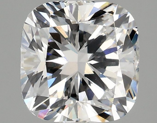 2.53ct Cushion VVS2 G 7.97 x 7.75 x 5.29mm LG Diamond w/ IGI