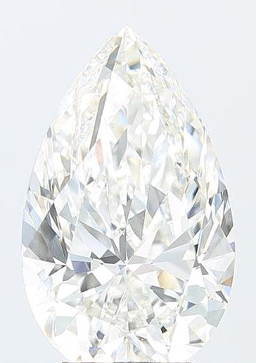 6.02ct Pear Shape VVS2 G 15.70 x 10.12 x 6.33mm LG Diamond w/ IGI