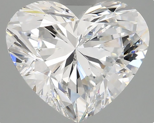 2.05ct Heart Shape D VS1 7.89 x 8.69 x 5.19 LG Loose Diamond w/IGI