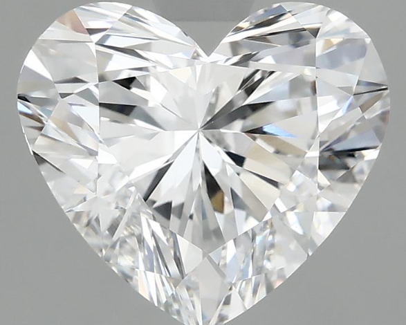 3.03ct Heart Shape D VVS2 8.94 x 10.14 x 5.70 LG Loose Diamond w/IGI
