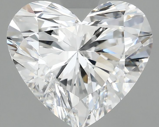 3.03ct Heart Shape D VVS2 8.94 x 10.14 x 5.70 LG Loose Diamond w/IGI