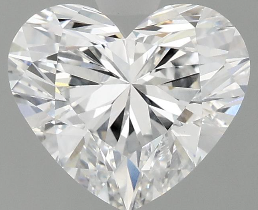 2.07ct Heart Shape D VVS2 7.86 x 8.80 x 5.23 LG Loose Diamond w/IGI