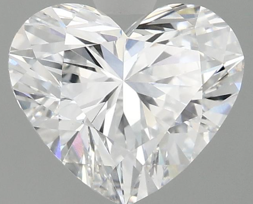 2.54ct Heart Shape D VS1 8.58 x 9.64 x 5.45 LG Loose Diamond w/IGI