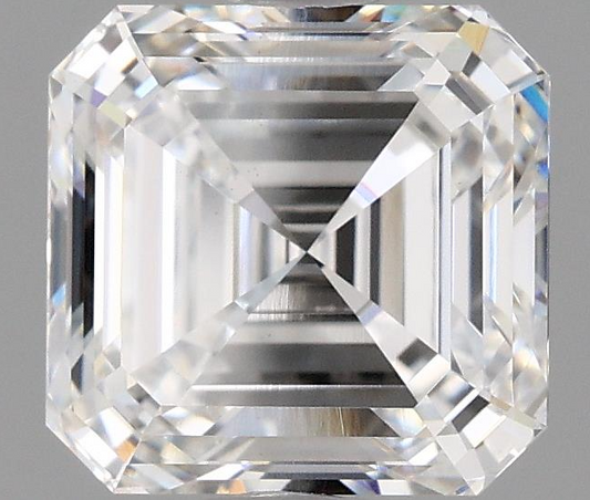 4.41ct Asscher E VS1 9.00 x 8.92 x 5.97 LG Loose Diamond w/IGI