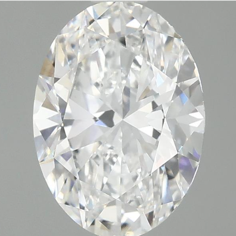 3.68ct Oval D VS2 12.67 x 8.82 x 5.24 LG Loose Diamond w/IGI