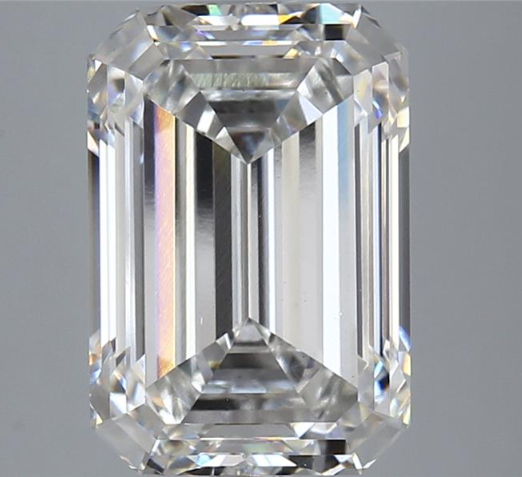 3.01ct Emerald Cut D VS1 9.62 x 6.86 x 4.64 LG Loose Diamond w/IGI