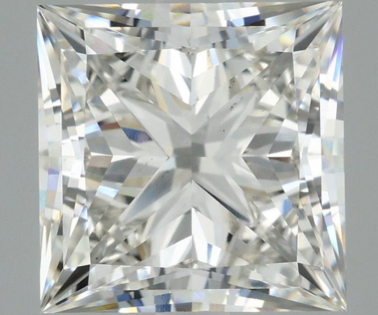 3.75ct Princess G VS1 8.65 x 8.50 x 6.12 LG Loose Diamond w/IGI