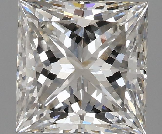 3.77ct Princess G VVS2 8.51 x 8.35 x 6.01 LG Loose Diamond w/IGI