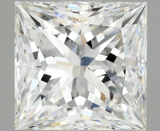 4.01ct Princess G VS1 8.61 x 8.59 x 6.05 LG Loose Diamond w/IGI
