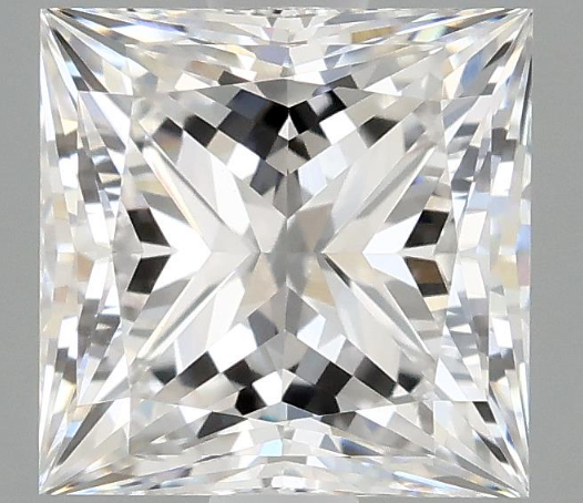2.81ct Princess E VS2 7.70 x 7.61 x 5.42 LG Loose Diamond w/IGI