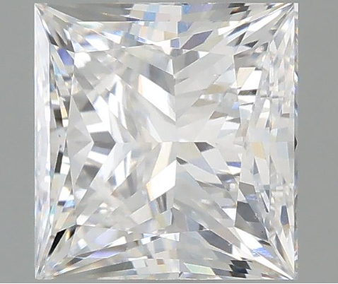 3.77ct Princess E VS1 8.62 x 8.55 x 5.76 LG Loose Diamond w/IGI