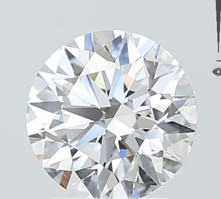 1.15ct Round D VVS1 6.69 x 6.72 x 4.14 LG Loose Diamond w/IGI