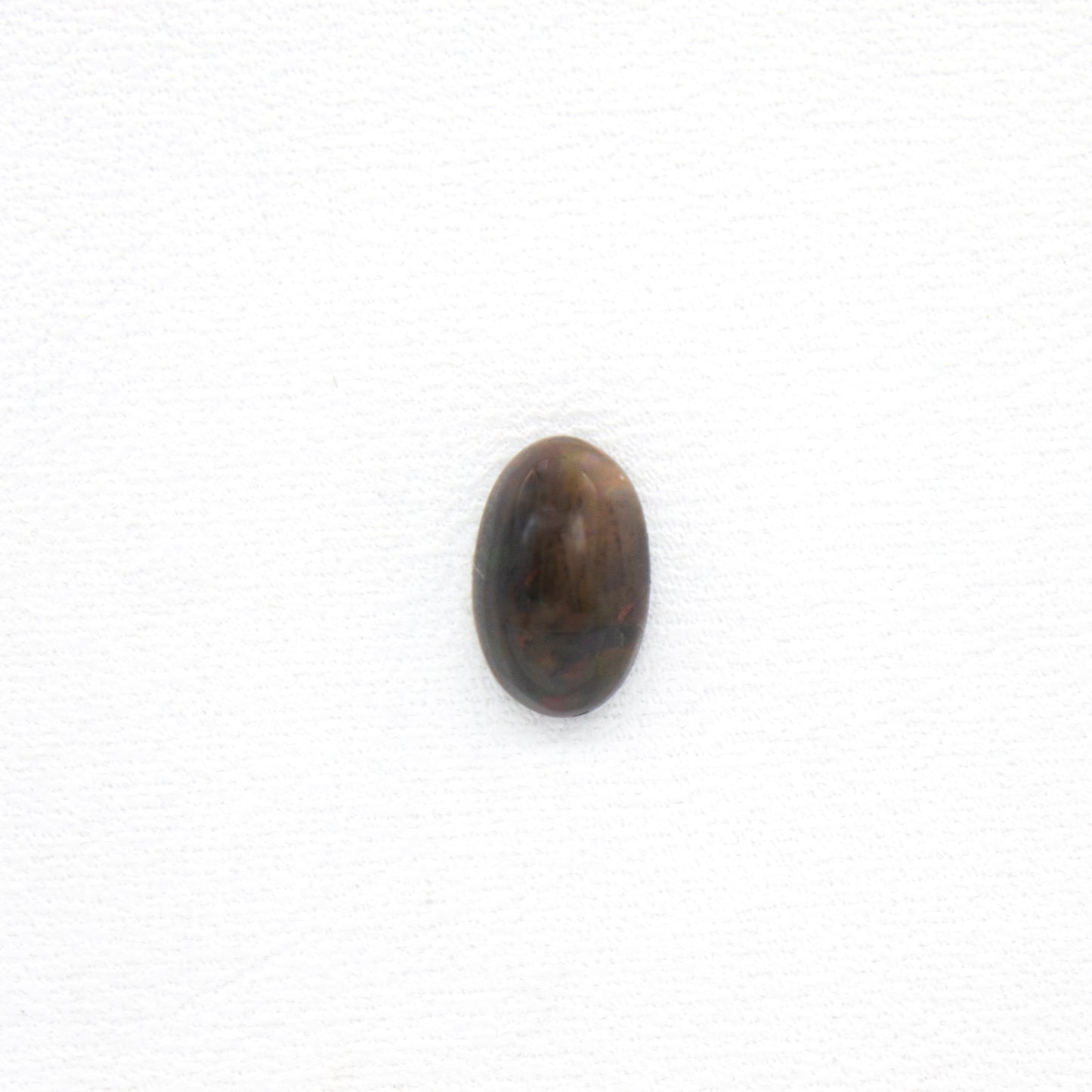 AVG .86ct Blue Nile Black Opal Oval Cabochon Loose Stone