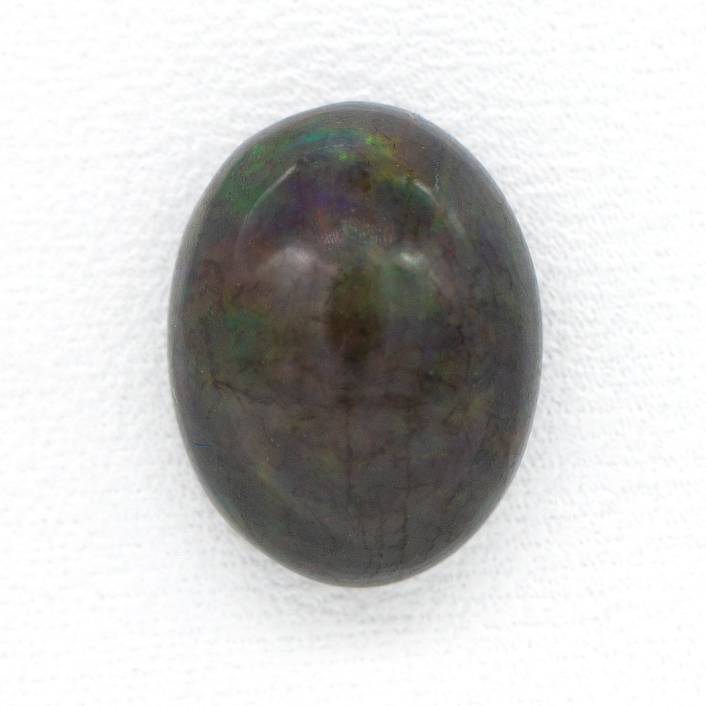 Fiery 3.79ct Black Opal Oval Loose