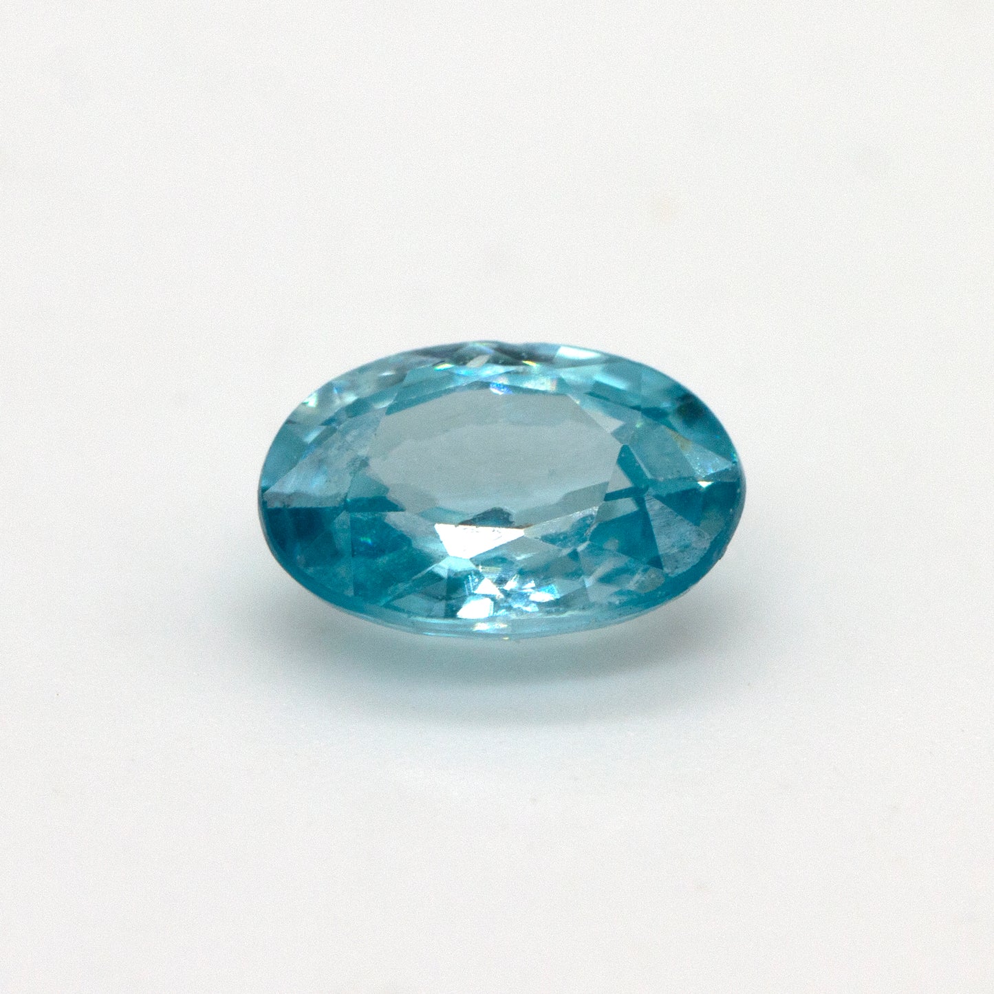 1.16ct AVG Blue Zircon Oval Loose Stone