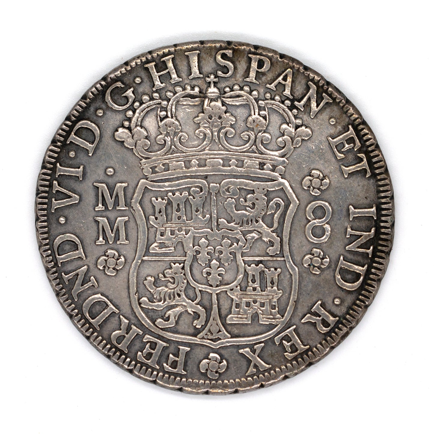 MEXICO Ferdinand VI 1756-Mo MM 8 Reales