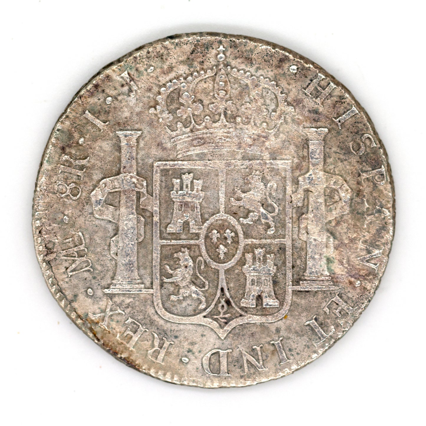 1800 Peru Carlous IV 8 Reales/Bust Dollar Silver Coin Charles IV