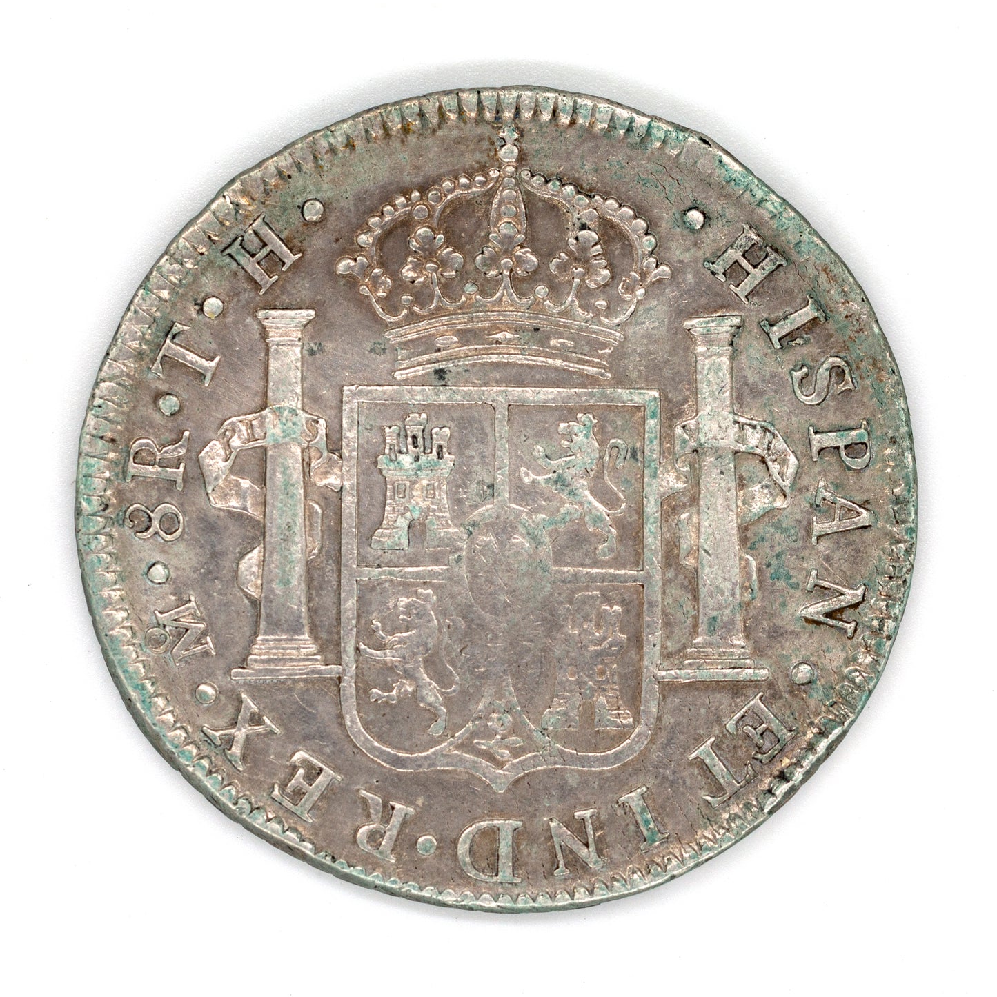 1808 Charles IV 8 Reales Mexico City TH