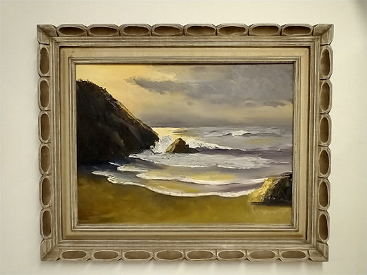 Oil on Canvas Sunset on the Cove by Cristi L. Ritchey