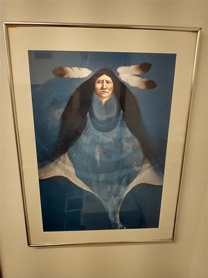 Equinox Warrior - Frank Howell Lithograph - 1988 Reproduction